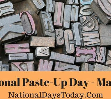 National Paste-Up Day