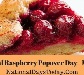 National Raspberry Popover Day