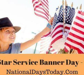 Silver Star Service Banner Day