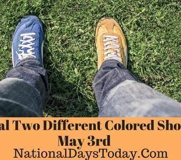 National Two Different Colored Shoes Day