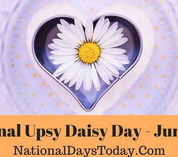 National Upsy Daisy Day