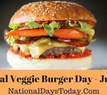National Veggie Burger Day