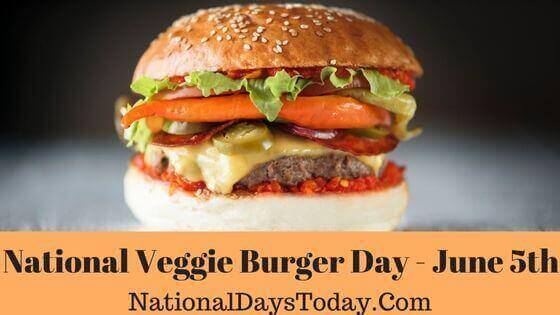 National Veggie Burger Day