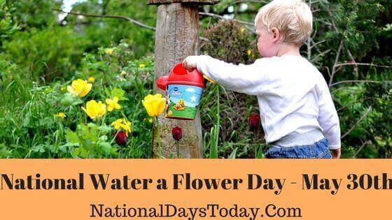 National Water a Flower Day