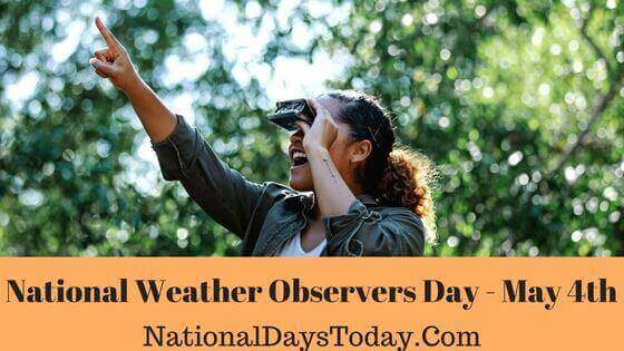 National Weather Observers Day