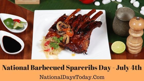 National Barbecued Spareribs Day