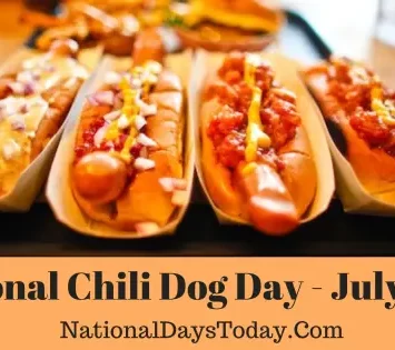 National Chili Dog Day
