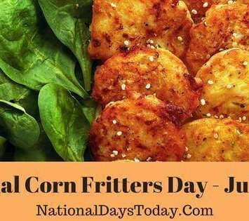 National Corn Fritters Day