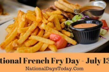 National French Fry Day