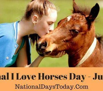 National I Love Horses Day