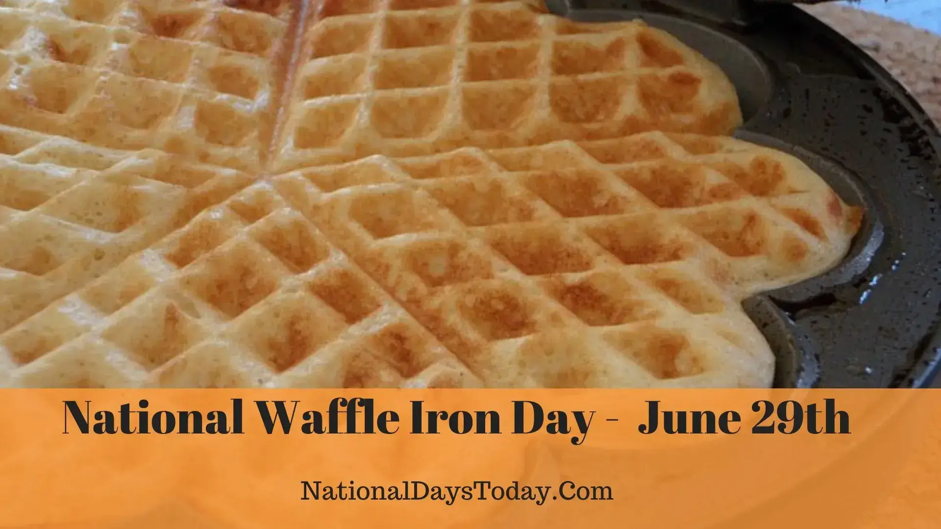National Waffle Iron Day 2023 Things You Should Know!