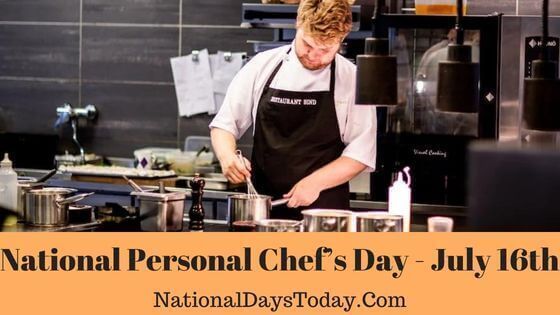 National Personal Chef’s Day