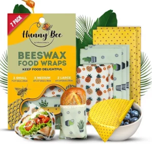 Beeswax Wraps For Sustainable Food Storage Gift