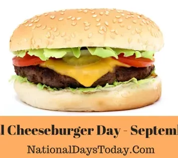 National Cheeseburger Day