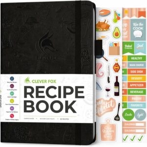 Cookbook with easy and healthy recipes gift