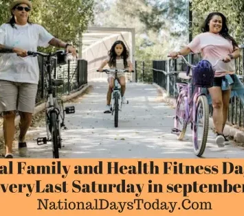 National Family and Health Fitness Day USA