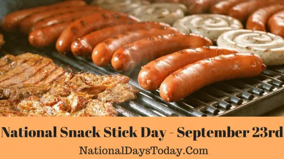 National Snack Stick Day